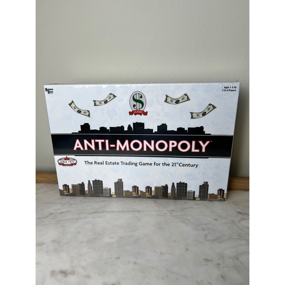 University Games Anti-Monopoly Classic Real Estate Game